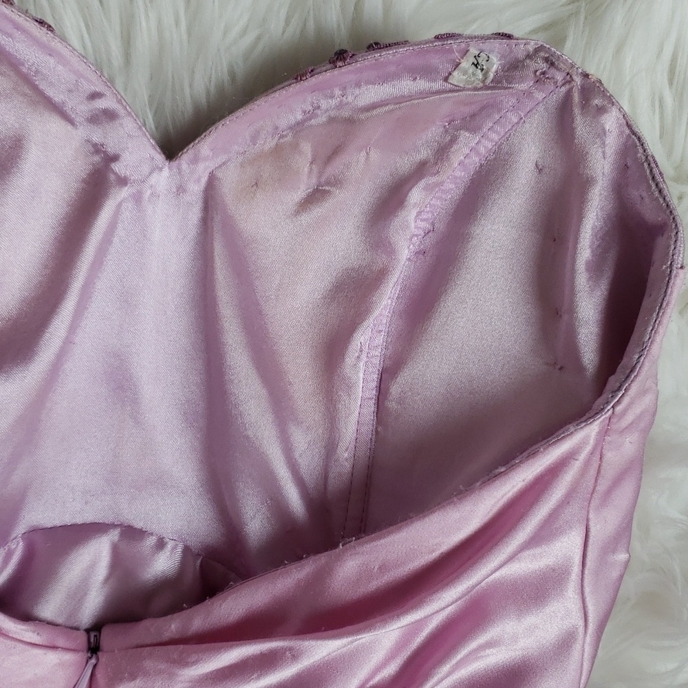 Beautiful strapless heart shaped neck line, royal purple 💜 - Picture 16 of 16